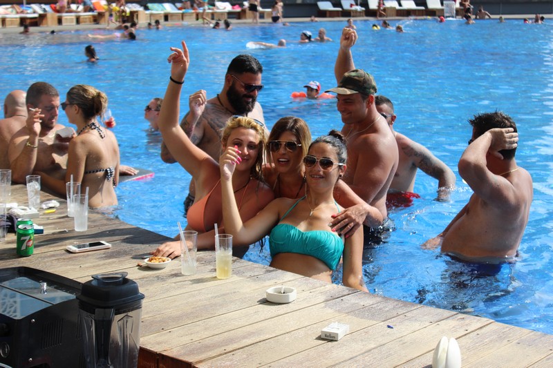 Sunday Pool Party at Whitelace